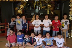 川口アイシンク少年サッカー小学生二年生三年生四年生/座禅