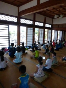 川口アイシンク少年サッカー小学生二年生三年生四年生/こども座禅会