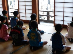 川口アイシンク少年サッカー小学生二年生三年生四年生/こども座禅会