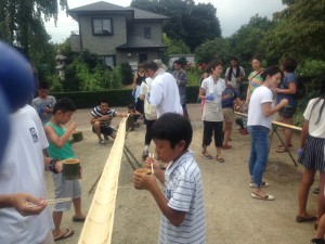 流しそうめん/川口アイシンク少年サッカー小学生四年生三年生二年生