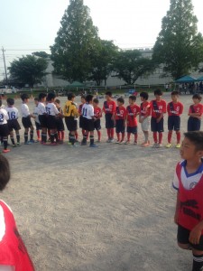 川口アイシンク少年サッカー小学五年生大宮春岡練習試合