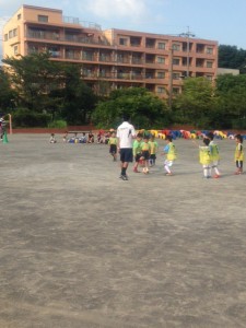 柳崎幼児試合/川口アイシンク少年サッカ‐鳩ヶ谷市小学生二三四五年幼児