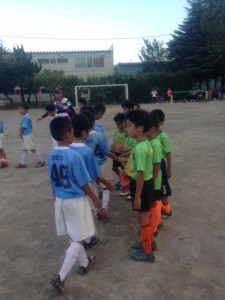 柳崎試合/川口アイシンク少年サッカ‐鳩ヶ谷市小学生二三四五年幼児