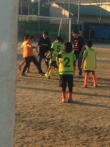 親子サッカー家族対抗ママさん/川口アイシンク少年サッカ‐鳩ヶ谷市小学生二三四五年幼児