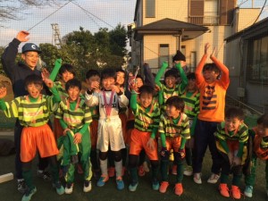 新郷卒業記念大会赤井グランド川口アイシンク少年サッカ‐鳩ヶ谷市小学生一二三四五年幼児