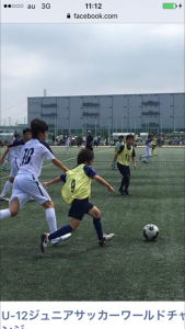 U-12ジュニアサッカーワールドチャレンジ街クラブ選抜