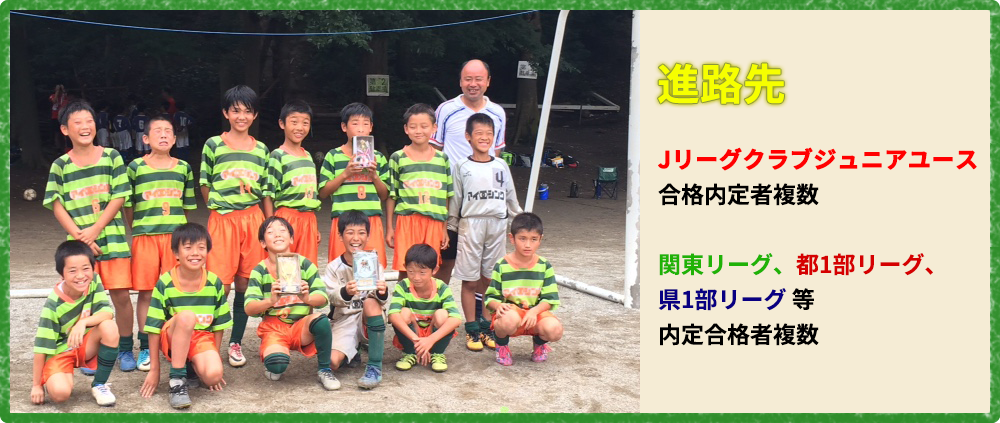 home 川口市 サッカーチーム スクール 少年 小学生 子供 こども ジュニア グリーンカードリーグ アイシンク