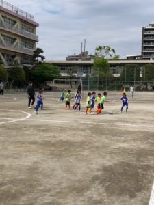 U-8試合鳩ケ谷Jリーグリーガープロ川口市アイシンク新郷南安行東小学校小学生一二三四五六年幼児少年サッカークラブチーム