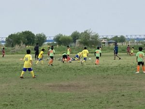 U-9U-10アスリートカップ試合鳩ケ谷Jリーグリーガープロ川口市アイシンク新郷南安行東小学校小学生一二三四五六年幼児少年サッカークラブチーム