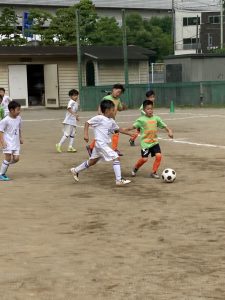 U-8試合芝第二グランド鳩ケ谷Jリーグリーガープロ川口市アイシンク新郷南安行東慈林神根小学校小学生一二三四五六年幼児少年サッカークラブチーム