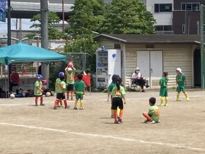 U-7U-9試合芝南安行FC鳩ケ谷Jリーグリーガープロ川口市アイシンク新郷南安行東慈林神根小学校小学生一二三四五六年幼児少年サッカークラブチーム