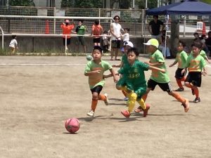 U-7U-9試合芝南安行FC鳩ケ谷Jリーグリーガープロ川口市アイシンク新郷南安行東慈林神根小学校小学生一二三四五六年幼児少年サッカークラブチーム