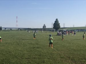 U-9アスリートカップU-10試合鳩ケ谷Jリーグリーガープロ川口市アイシンク新郷南安行東慈林神根小学校小学生一二三四五六年幼児少年サッカークラブチーム