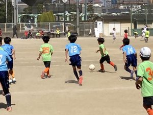 U-8芝第二グランド試合鳩ヶ谷Jリーグリーガープロ川口市アイシンク新郷南安行東慈林神根小学校小学生一二三四五六年幼児少年サッカークラブチーム