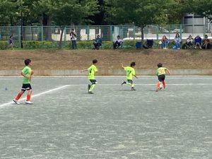 U-9試合上手くなる自分たちで考えるチーム鳩ヶ谷Jリーグリーガープロ川口市アイシンク新郷南安行東慈林神根小学校小学生一二三四五六年幼児少年サッカークラブチーム