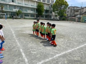 U-8大谷口試合上手くなる自分たちで考えるチーム鳩ヶ谷Jリーグリーガープロ川口市アイシンク新郷南安行東慈林神根小学校小学生一二三四五六年幼児少年サッカークラブチーム