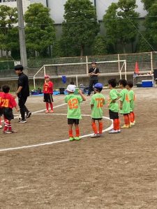 U-7芝第二グランド試合試合上手くなる自分たちで考えるチーム鳩ヶ谷Jリーグリーガープロ川口市アイシンク新郷南安行東慈林神根小学校小学生一二三四五六年幼児少年サッカークラブチーム
