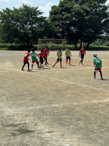 U-10試合川鶴上手くなる自分たちで考えるチーム鳩ヶ谷Jリーグリーガープロ川口市アイシンク新郷南安行東慈林神根小学校小学生一二三四五六年幼児少年サッカークラブチーム