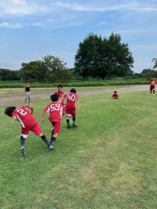 U-11試合上手くなる自分たちで考えるチーム鳩ヶ谷Jリーグリーガープロ川口市アイシンク新郷南安行東慈林神根小学校小学生一二三四五六年幼児少年サッカークラブチーム