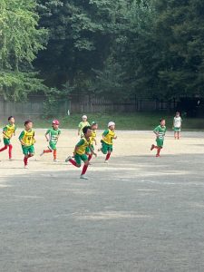U-10芝第二グランド試合上手くなる自分たちで考えるチーム鳩ヶ谷Jリーグリーガープロ川口市アイシンク新郷南安行東慈林神根小学校小学生一二三四五六年幼児少年サッカークラブチーム