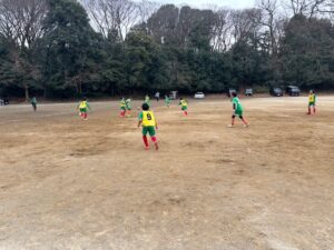 芝第二グランド試合上手くなる自分たちで考えるチーム鳩ヶ谷Jリーグリーガープロ川口市アイシンク新郷南安行東慈林神根東桜町小学校小学生一二三四五六年幼児少年サッカークラブチーム