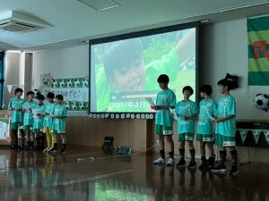 卒団式上手くなる自分たちで考えるチーム鳩ヶ谷Jリーグリーガープロ川口市アイシンク新郷南安行東慈林神根東桜町小学校小学生一二三四五六年幼児少年サッカークラブチーム