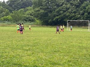 U-9試合上手くなる自分たちで考えるチーム鳩ヶ谷Jリーグリーガープロ川口市アイシンク新郷南安行東慈林神根東桜町小学校小学生一二三四五六年幼児少年サッカークラブチーム