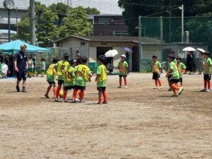 U-8試合上手くなる自分たちで考えるチーム鳩ヶ谷Jリーグリーガープロ川口市アイシンク新郷南安行東慈林神根東桜町小学校小学生一二三四五六年幼児少年サッカークラブチーム