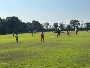 U9試合上手くなる自分たちで考えるチーム鳩ヶ谷Jリーグリーガープロ川口市アイシンク新郷南安行東慈林神根東桜町小学校小学生一二三四五六年幼児少年サッカークラブチーム