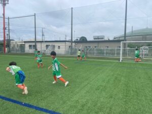 試合上手くなる自分たちで考えるチーム鳩ヶ谷Jリーグリーガープロ川口市アイシンク新郷南安行東慈林神根東桜町小学校小学生一二三四五六年幼児少年サッカークラブチーム