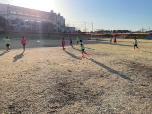 新郷東部公園試合上手くなる自分たちで考えるチーム鳩ヶ谷Jリーグリーガープロ川口市アイシンク新郷南安行東慈林神根東桜町小学校小学生一二三四五六年幼児少年サッカークラブチーム