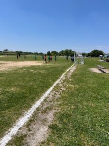 三領グランド試合上手くなる自分たちで考えるチーム鳩ヶ谷Jリーグリーガープロ川口市アイシンク新郷南安行東慈林神根東桜町小学校小学生一二三四五六年幼児少年サッカークラブチーム