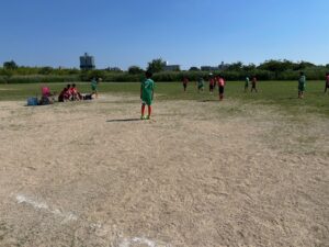 三領グランド試合上手くなる自分たちで考えるチーム鳩ヶ谷Jリーグリーガープロ川口市アイシンク新郷南安行東慈林神根東桜町小学校小学生一二三四五六年幼児少年サッカークラブチーム