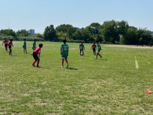 三領グランド試合上手くなる自分たちで考えるチーム鳩ヶ谷Jリーグリーガープロ川口市アイシンク新郷南安行東慈林神根東桜町小学校小学生一二三四五六年幼児少年サッカークラブチーム