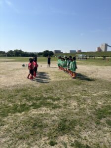 三領グランド試合上手くなる自分たちで考えるチーム鳩ヶ谷Jリーグリーガープロ川口市アイシンク新郷南安行東慈林神根東桜町小学校小学生一二三四五六年幼児少年サッカークラブチーム