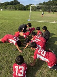試合上手くなる自分たちで考えるチーム鳩ヶ谷Jリーグリーガープロ川口市アイシンク新郷南安行東慈林神根東桜町小学校小学生一二三四五六年幼児少年サッカークラブチーム