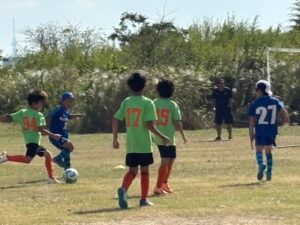 三領グランド試合上手くなる自分たちで考えるチーム鳩ヶ谷Jリーグリーガープロ川口市アイシンク新郷南安行東慈林神根東桜町小学校小学生一二三四五六年幼児少年サッカークラブチーム